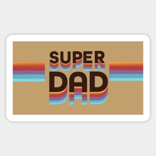 Super Dad Vintage Sticker